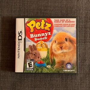 Petz Bunnyz Bunch Nintendo DS Game‎ Complete